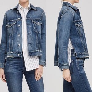 CITIZENS OF HUMANITY Crista Side-Split Denim Jacket